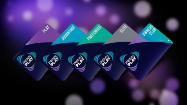 PENN Play Cards with purple background