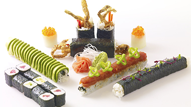 Nine Dragons Sushi Rolls