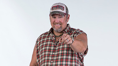 Larry the cheap cable guy hat