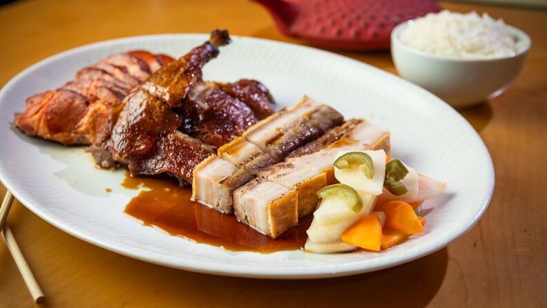 9 Dragons Asian Restaurant dish.
