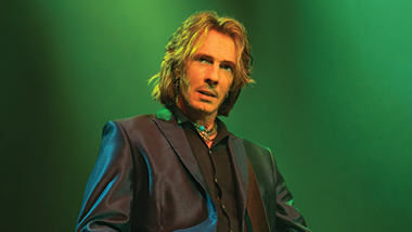 Rick Springfield with Green Background